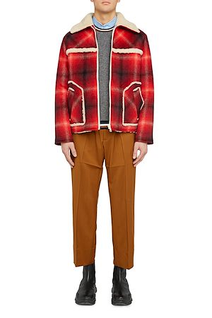 no sleeve fur jacket