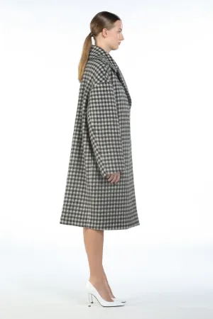 Checked Coat