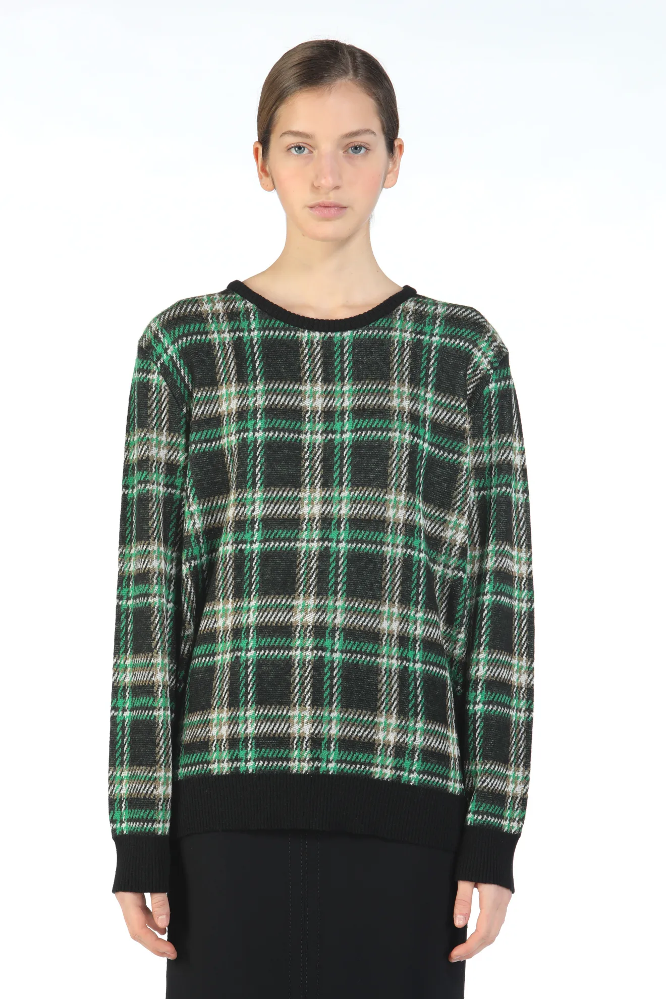 Checked sweater | N°21 | Official Online Store