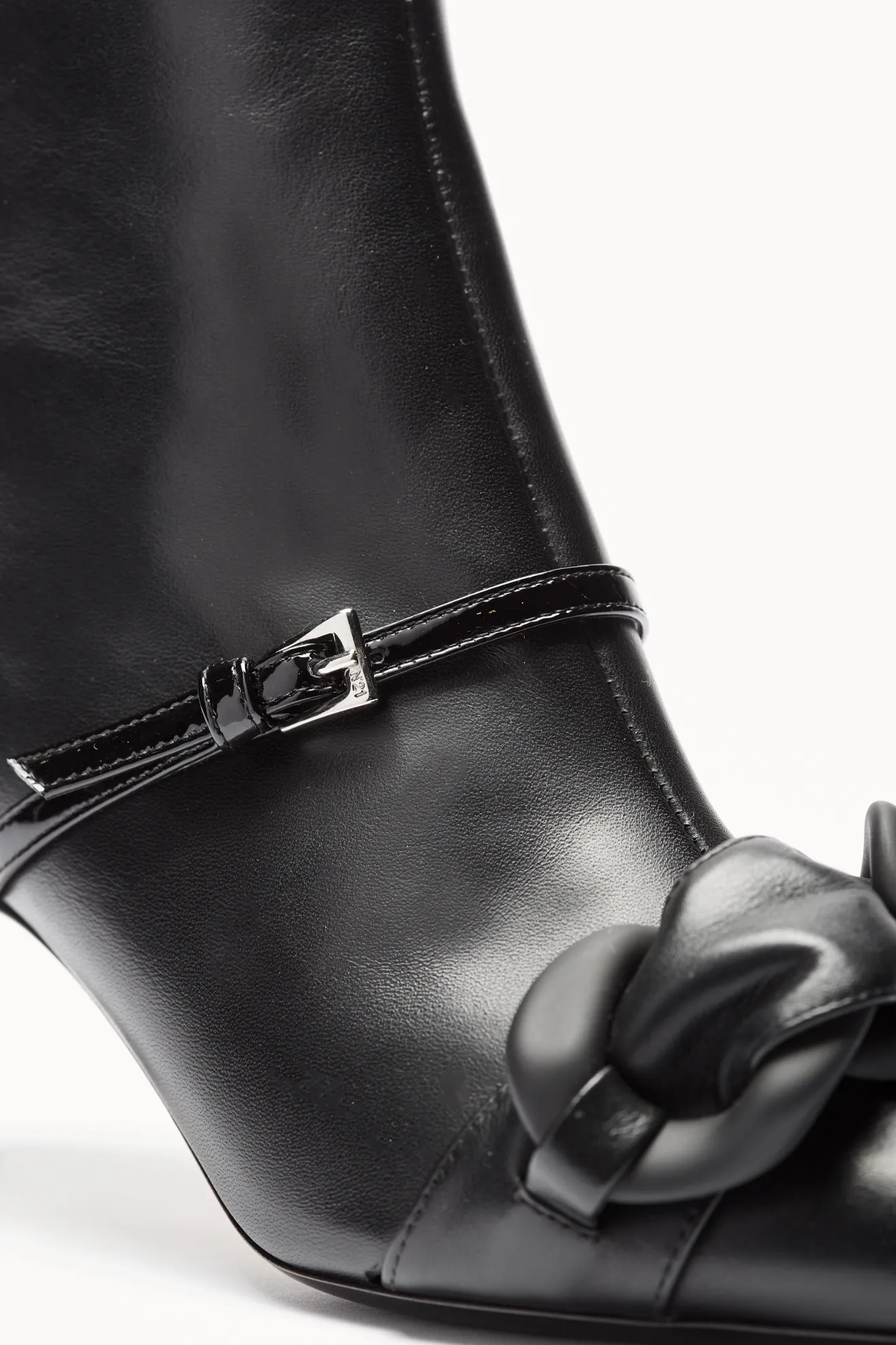 chunky boots with chain