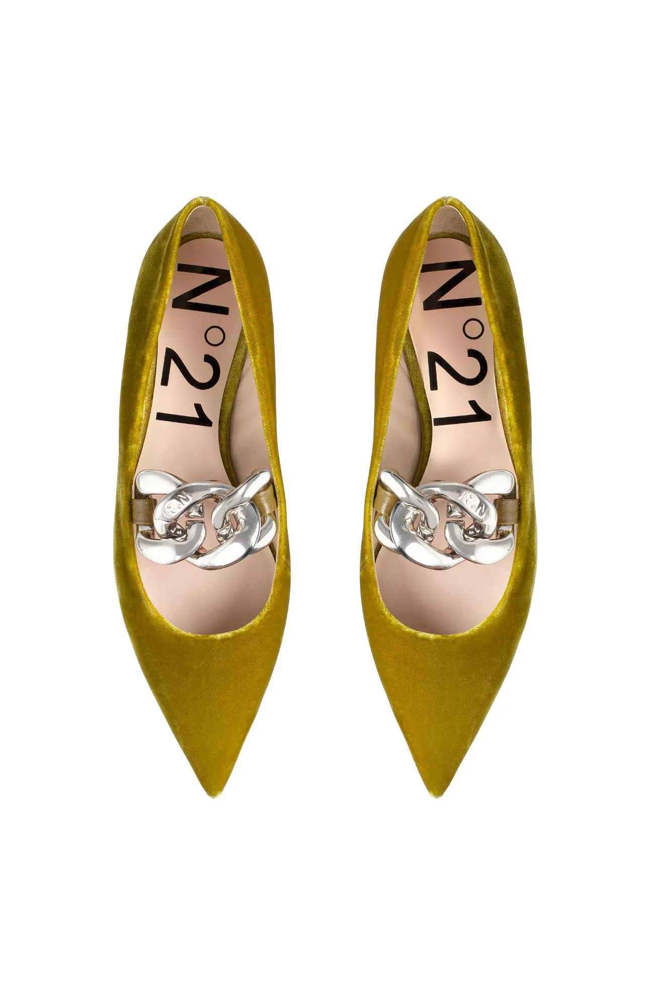 yellow gold flats