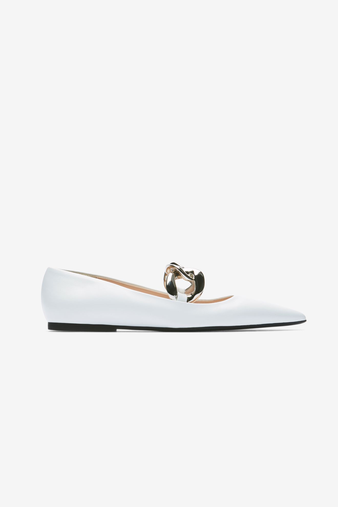 Chunky ballet online pumps