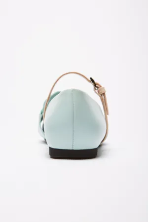 Chunky Chain-Embellished Ballet Flats