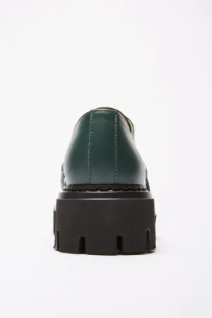 Chunky Chain-Embellished Derby Shoes