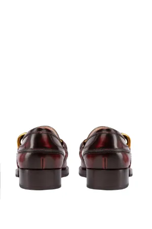 Chunky Chain-Embellished Moccasins