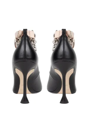 Chunky Chain-embellished Pumps