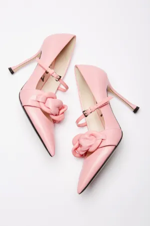 Chunky Chain-Embellished Pumps