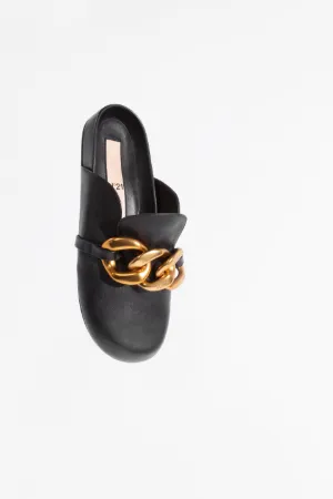 Chunky Chain-Embellished Slides