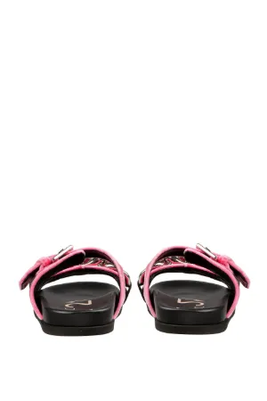 Chunky Chain-Embellished Slides