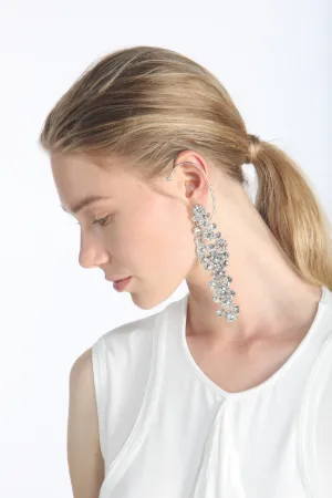 clip-on chandelier cuff earring