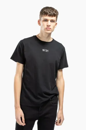 Contrast logo T-shirt