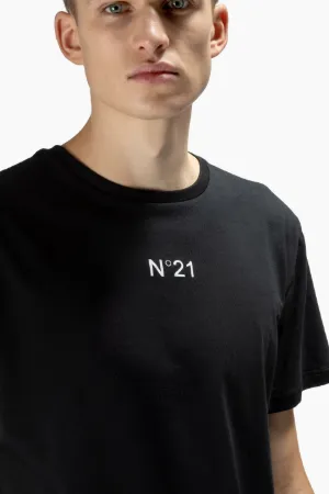 Contrast logo T-shirt