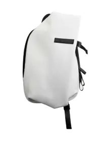 Cote&Ciel X N21 Asymmetric Logo Backpack in white | N°21