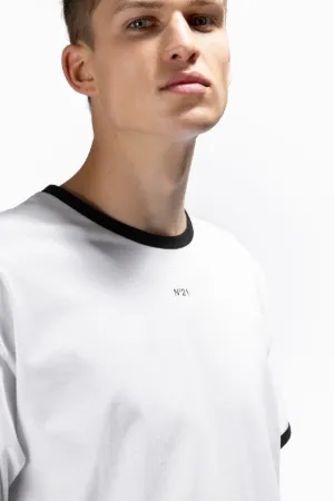 cotton logo t-shirt