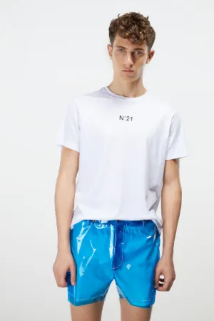 crew neck logo-print t-shirt