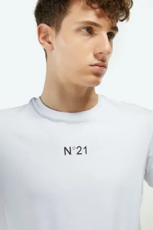 crew neck logo-print t-shirt