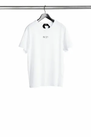 crew neck logo-print t-shirt