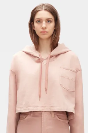 Cropped Hooded Sweatshirt