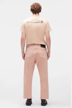 Cropped Straight-Leg Jeans