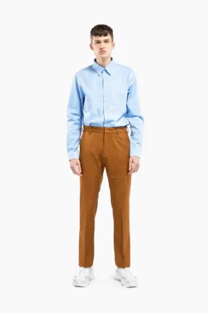 cropped virgin wool pants