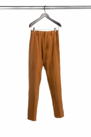 cropped virgin wool pants