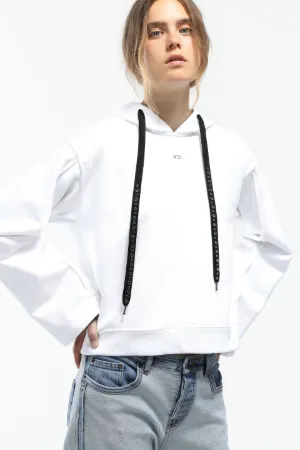 crystal-embellished hoodie