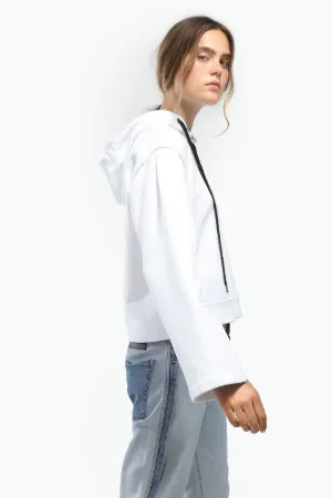 crystal-embellished hoodie