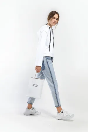 crystal-embellished hoodie