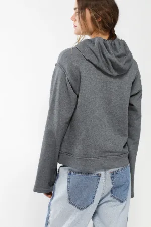 crystal-embellished hoodie