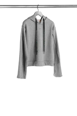 crystal-embellished hoodie