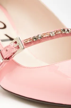 Crystal-Embellished Pumps