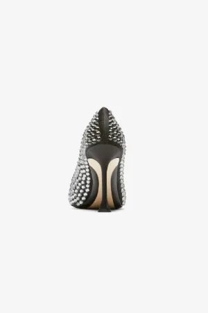 Crystal-Embellished Pumps