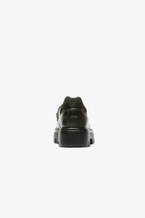 Crystal Leather Loafers