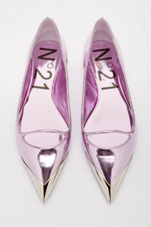 Cut-Out Ballet Flats