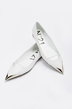 Cut-Out Ballet Flats
