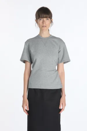 cut-out cotton T-shirt