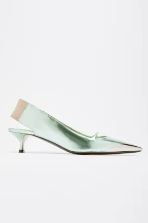 Cut-Out Slingback Pumps