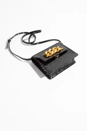 Daft Chunky Chain-Embellished Bag