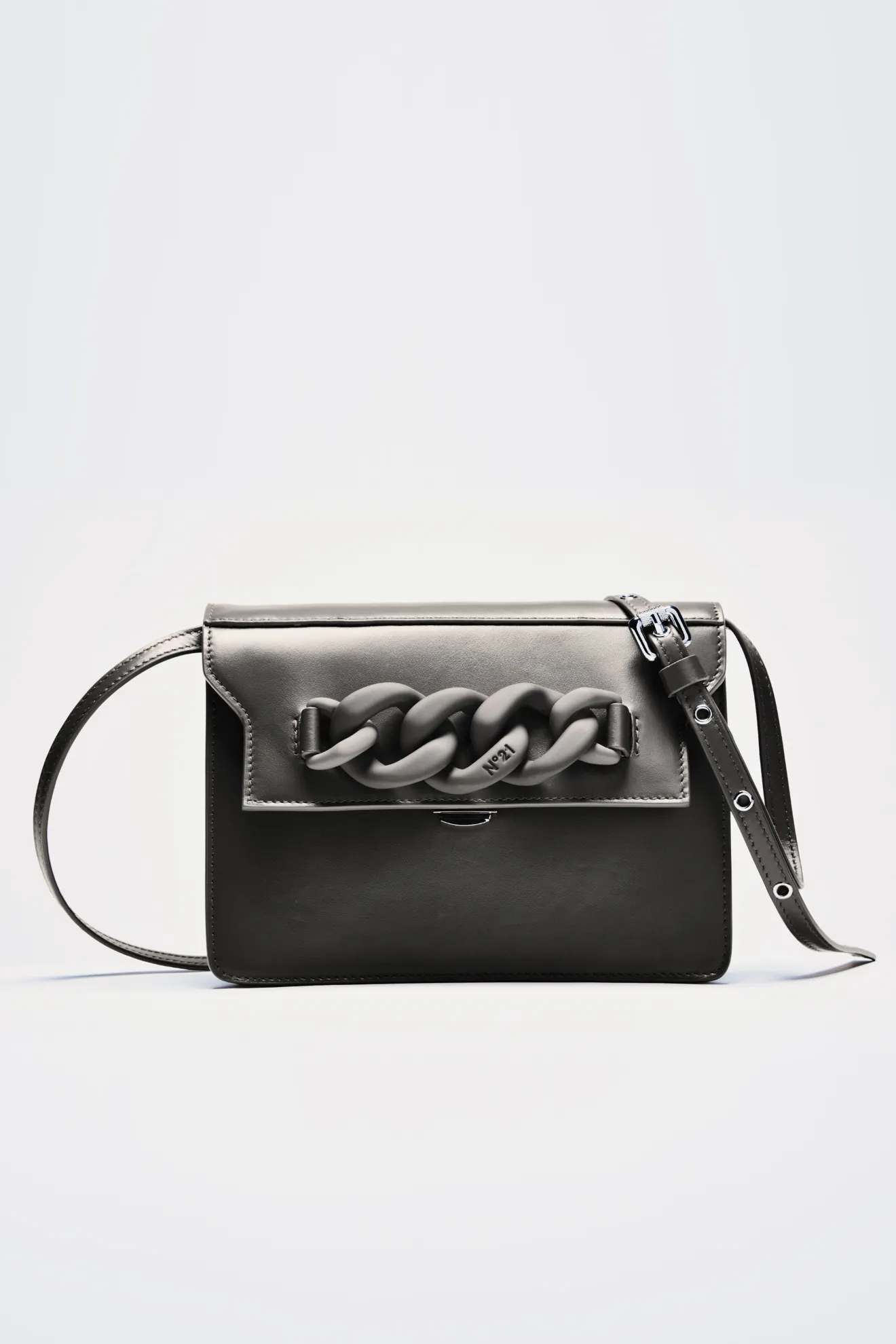 chunky chain handle mini bag