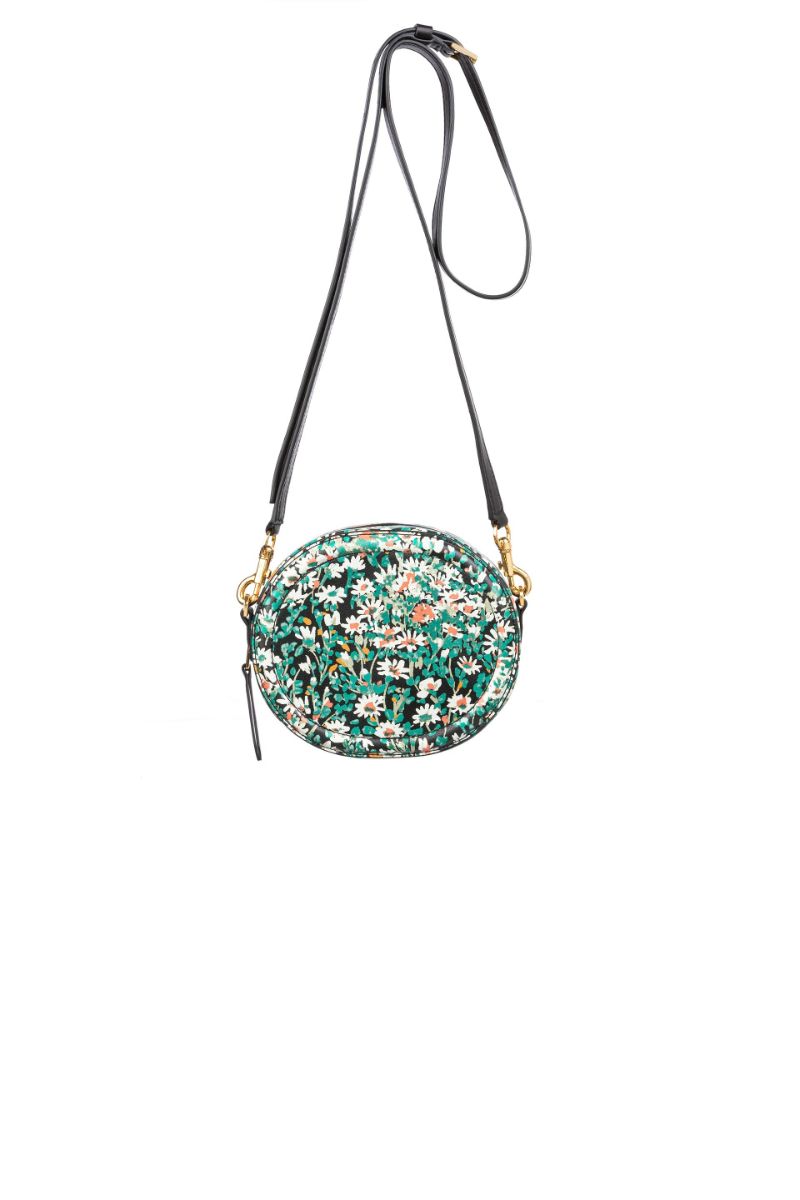 Daisy Print Logo Crossbody Bag in green | N°21 | Official Online Store