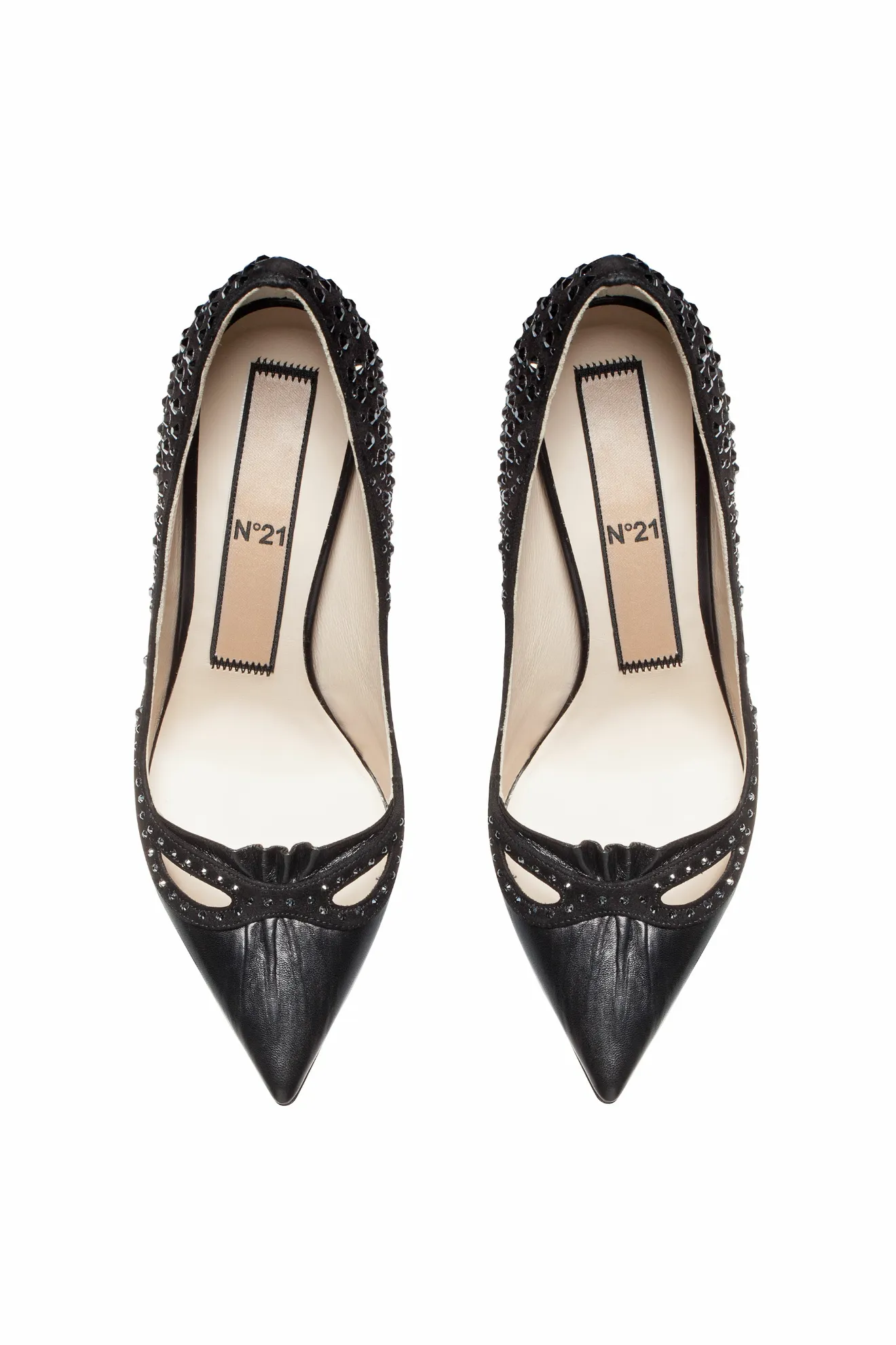 DÉCOLLETÉ SCARPE DONNA vernice Nere cinturino 40 Borchie Tacchi Alti EUR  40,00 - PicClick IT