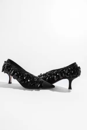 Décolleté con strass