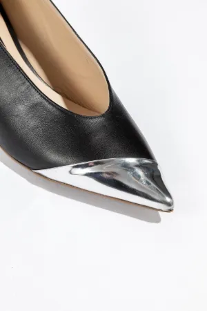 décolleté con tacco a rocchetto
