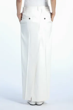Deconstructed Tailored Skirt