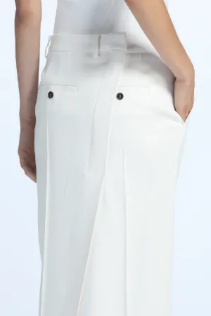 Deconstructed Tailored Skirt