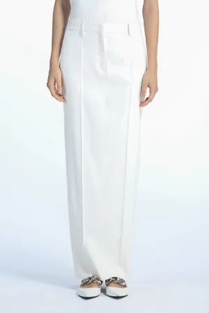 Deconstructed Tailored Skirt