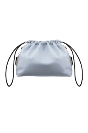 Drawstring Logo Crossbody Bag