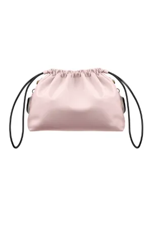 Drawstring Logo Crossbody Bag