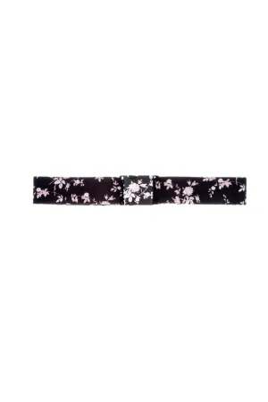 elasticated floral print belt