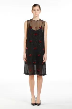 Embellished Layered Dress